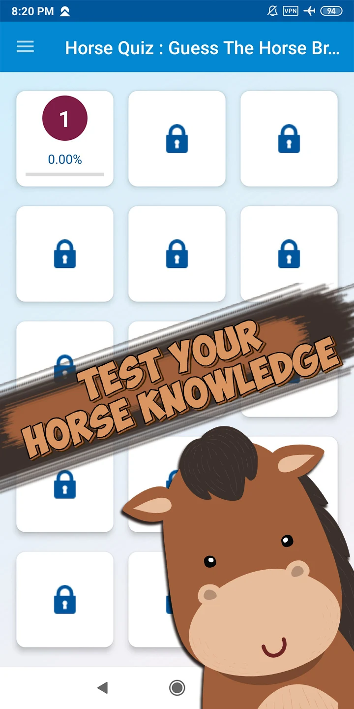 Guess the Horse Breed Quiz screenshot